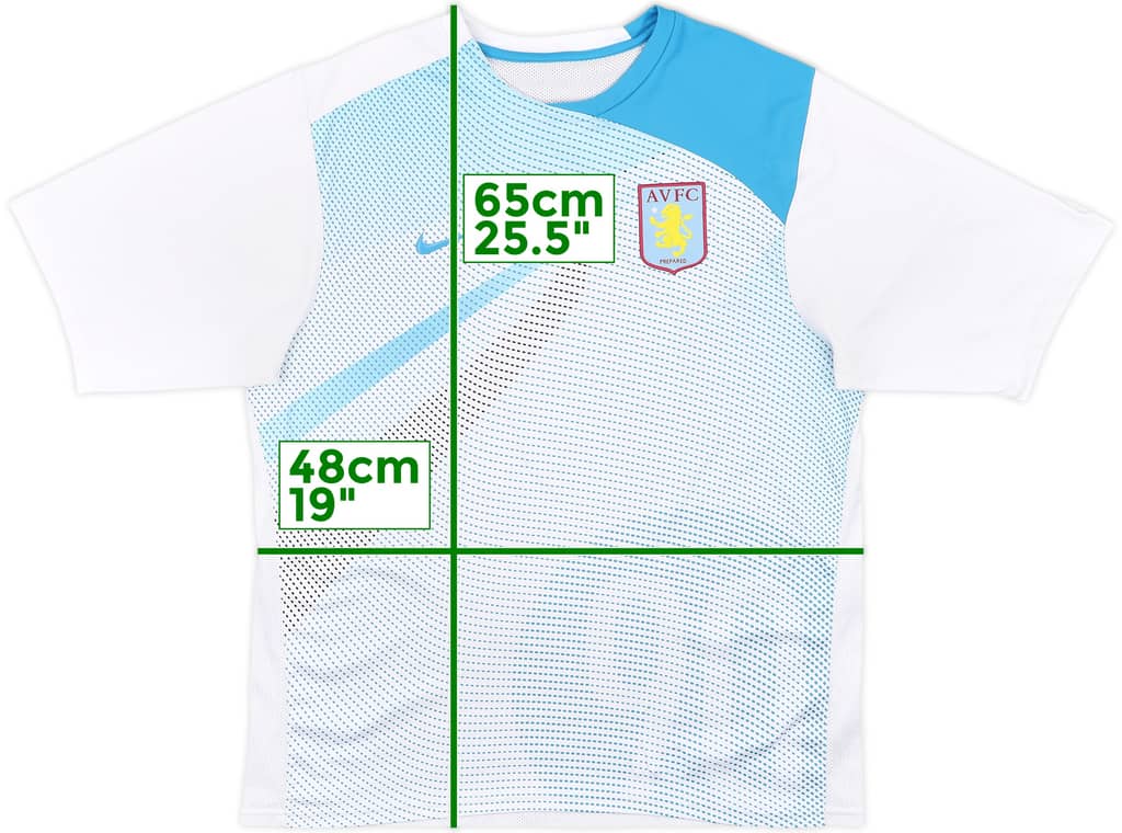 2008-09 Aston Villa Player Issue Nike Training Shirt - 7/10 - (L)