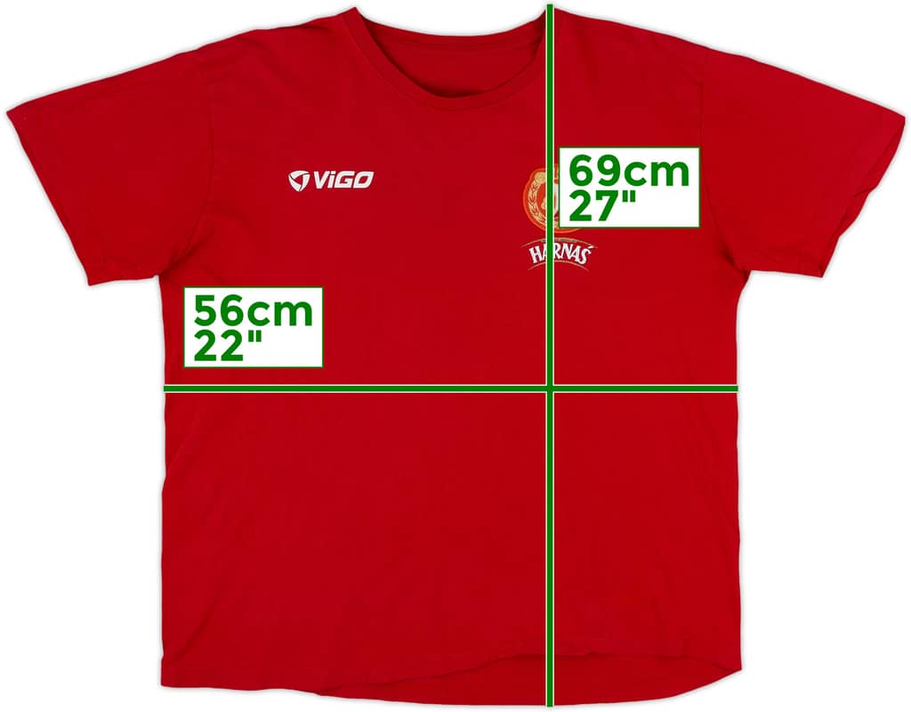 2010-11 Widzew Lodz Vigo Cotton Tee - 9/10 - (L)
