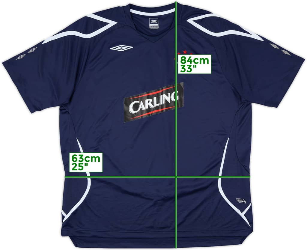 2009-10 Rangers Umbro Training Shirt - 7/10 - (3XL)