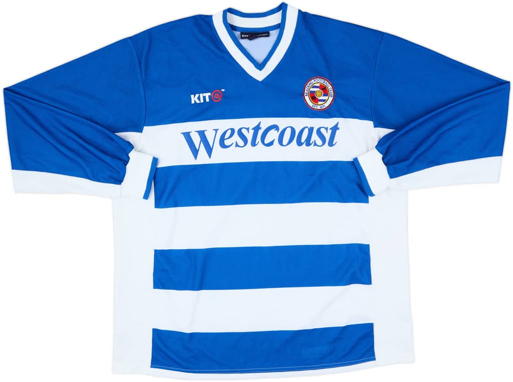 2001-03 Reading Home L/S Shirt - 5/10 - (L)
