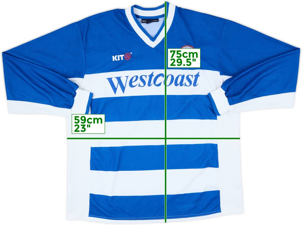 2001-03 Reading Home L/S Shirt - 5/10 - (L)