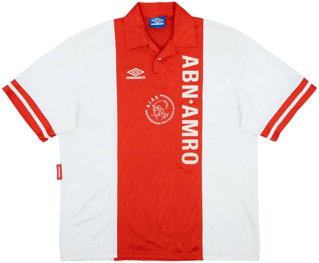 1993-94 Ajax Home Shirt - 8/10 - (XL)