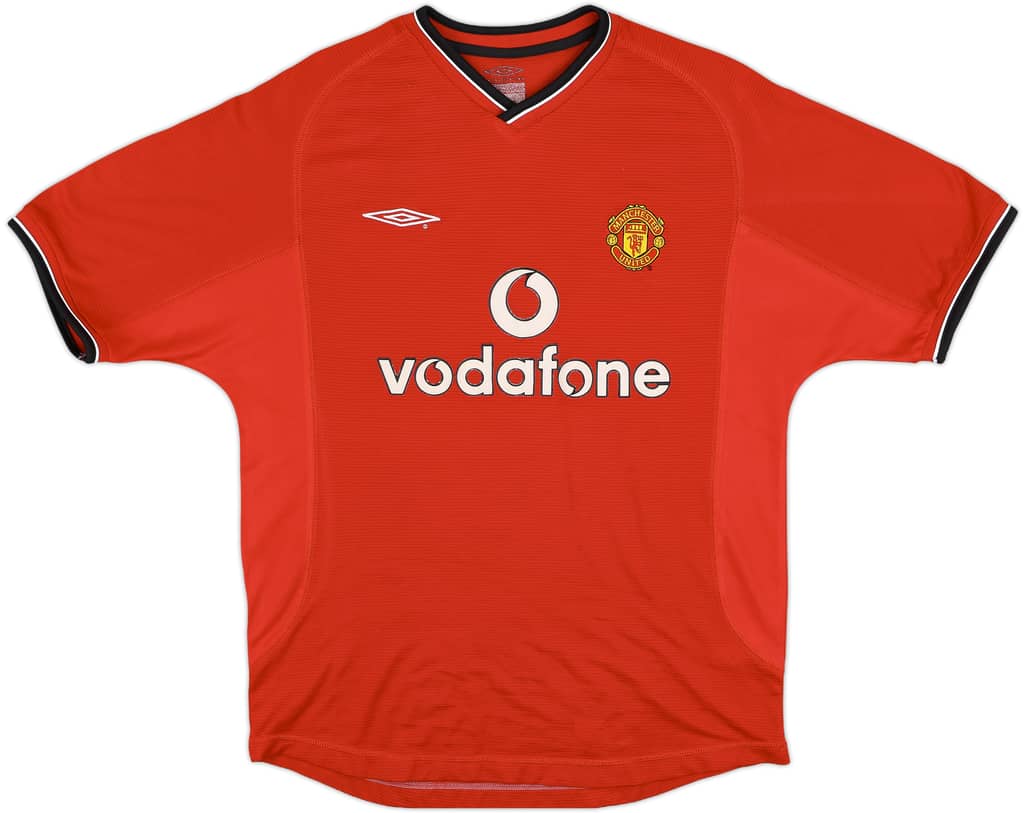 2000-02 Manchester United Home Shirt - 5/10 - (L)