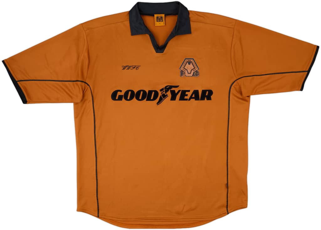 2000-02 Wolves Home Shirt - 5/10 - (XL)