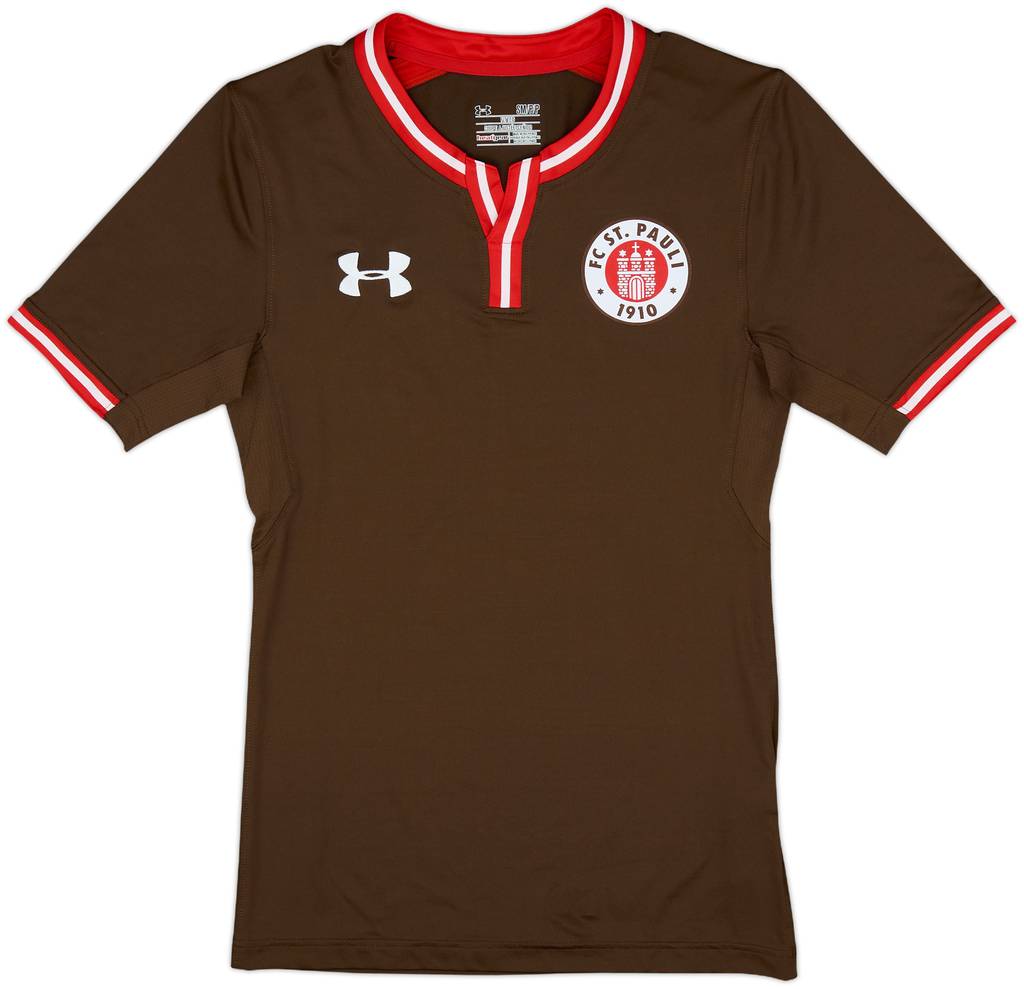 2016-17 St Pauli Home Shirt - 10/10 - (S)