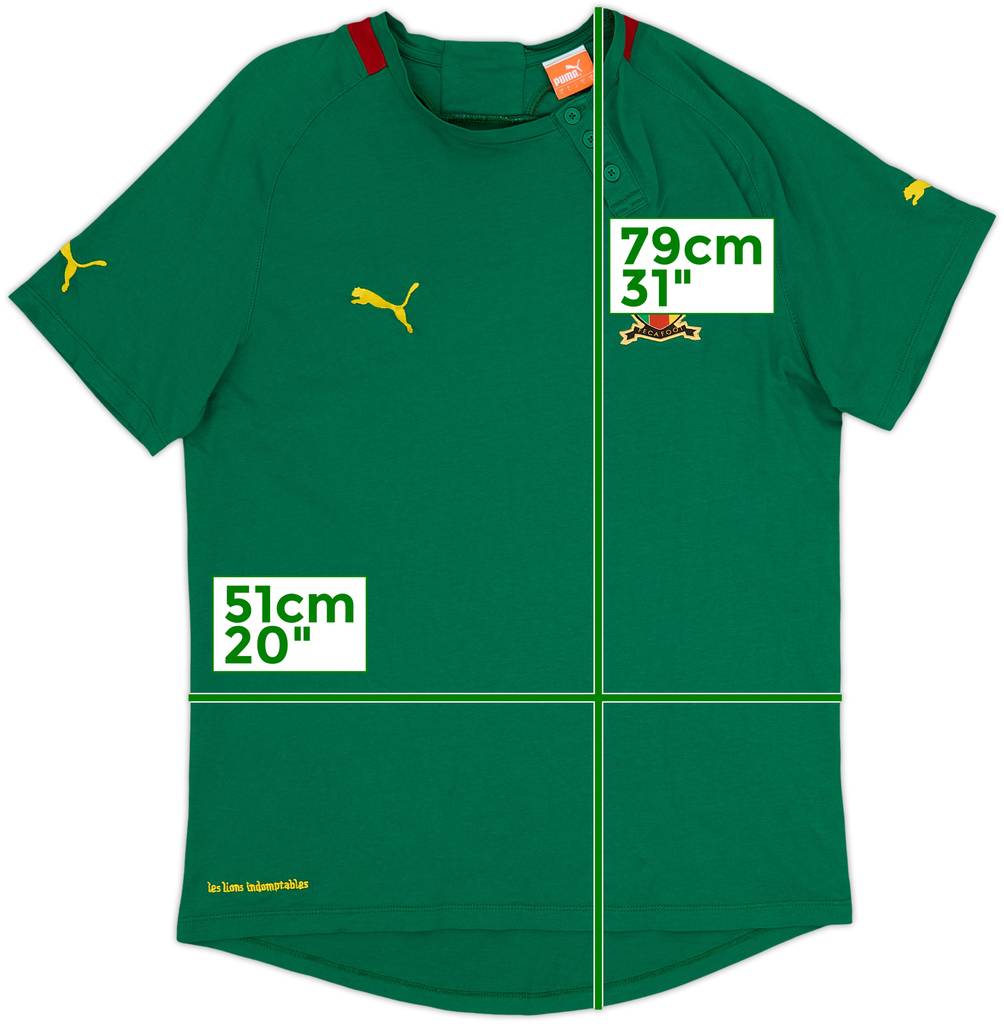 2010-12 Cameroon Puma Polo Shirt - 8/10 - (L)