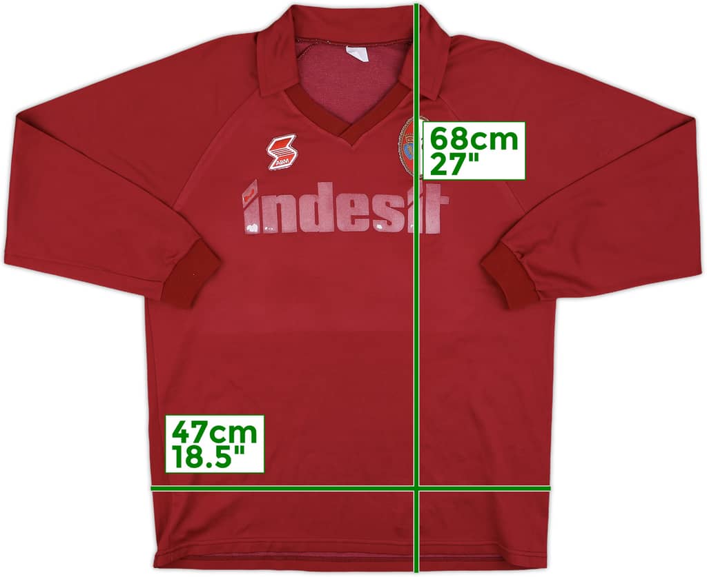 1990-91 Torino Home L/S Shirt - 5/10 - (M)