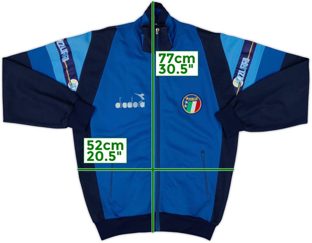 1990 Italy Diadora Track Jacket - 8/10 - (L)