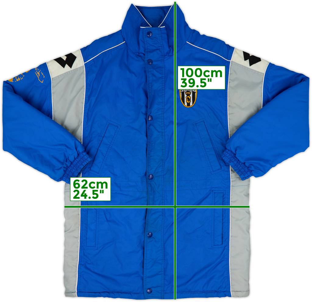 2000-01 Juventus Lotto Padded Bench Coat - 5/10 - (XL)