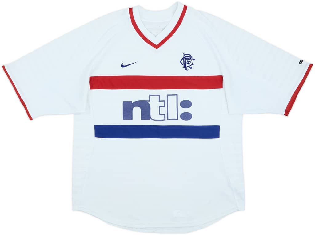 2000-01 Rangers Away Shirt - 7/10 - (L)