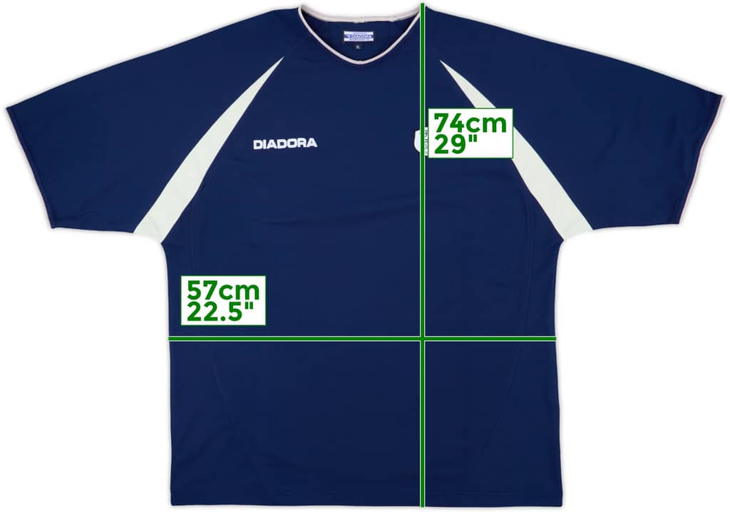 2001-02 Sheffield Wednesday Diadora Training Shirt - 8/10 - (XL)