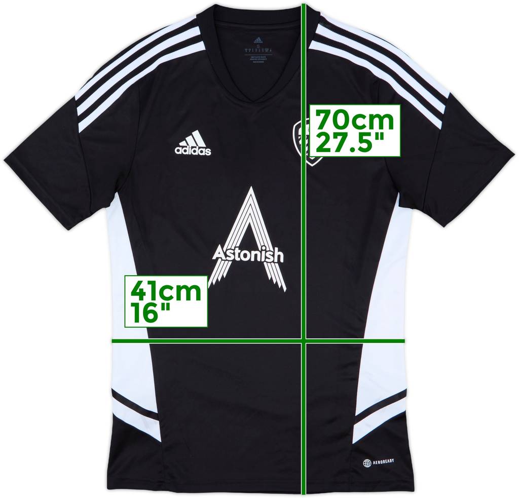 2022-23 Leeds adidas Training Shirt - 10/10 - (S)