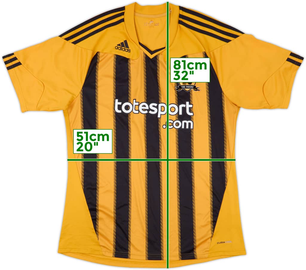 2010-11 Hull City Home Shirt - 6/10 - (L)
