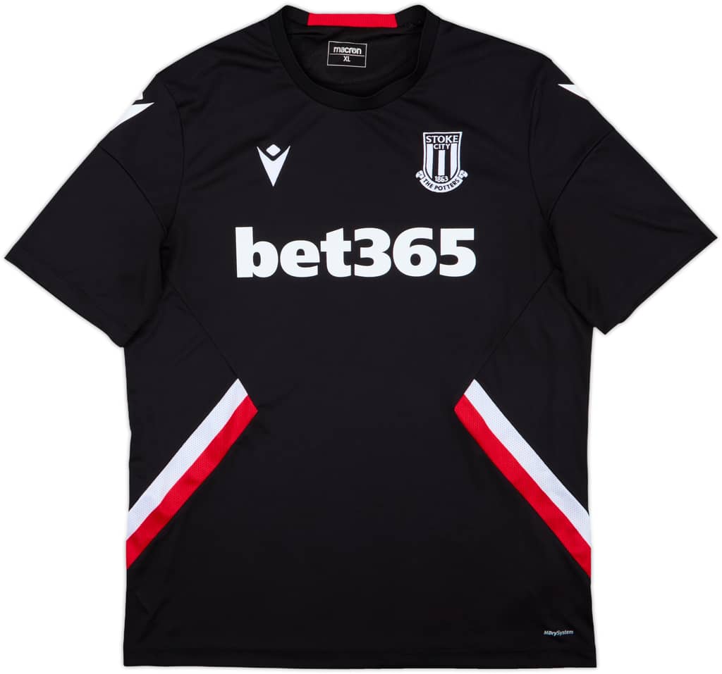 2022-23 Stoke City Macron Training Shirt - 9/10 - (XL)