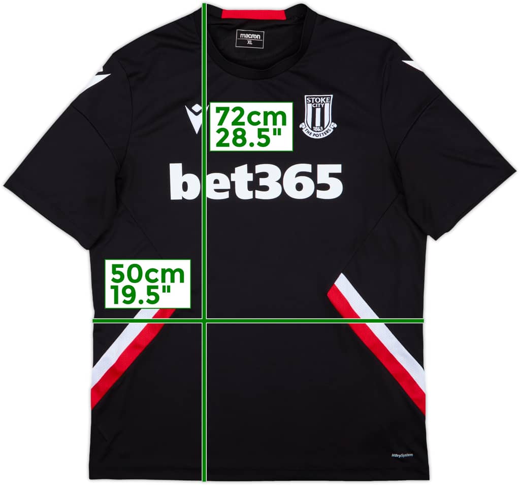 2022-23 Stoke City Macron Training Shirt - 9/10 - (XL)
