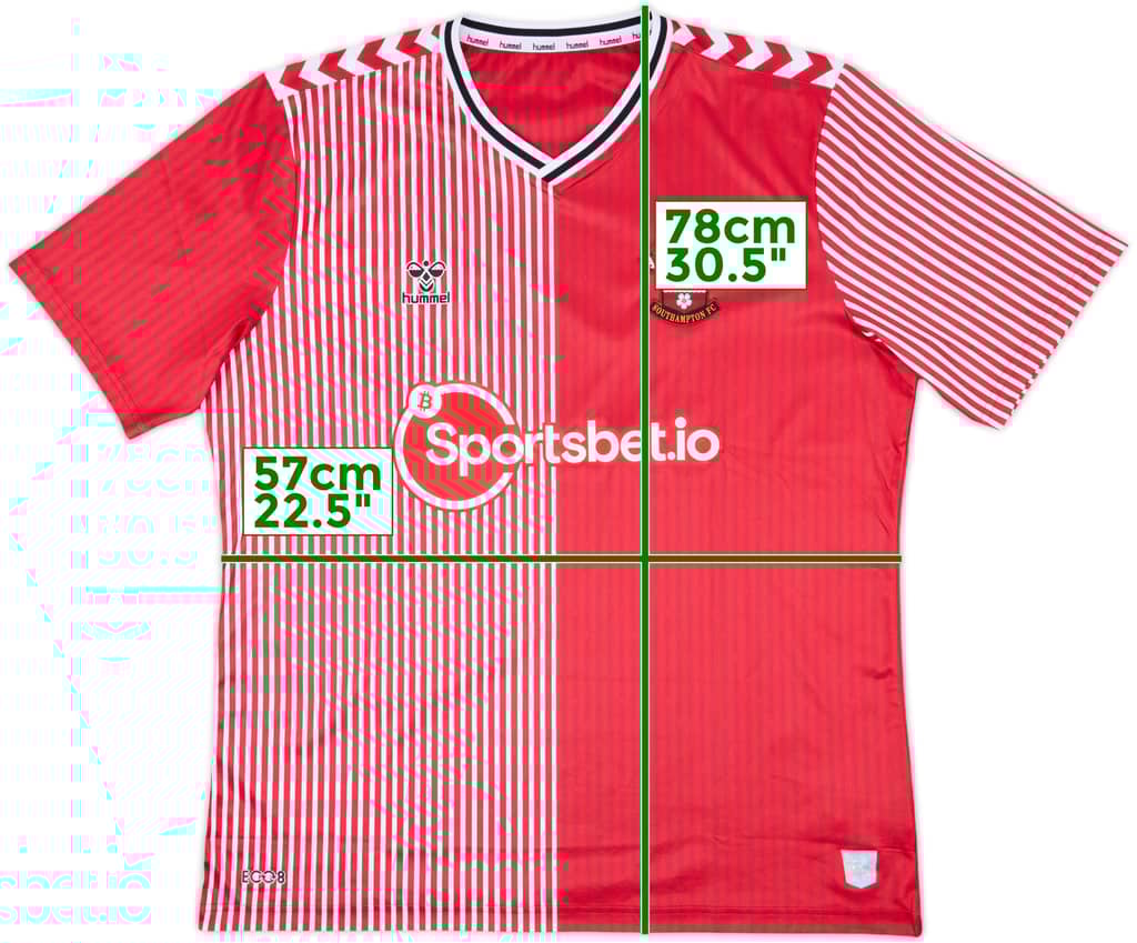 2023-24 Southampton Home Shirt - 8/10 - (XXL)