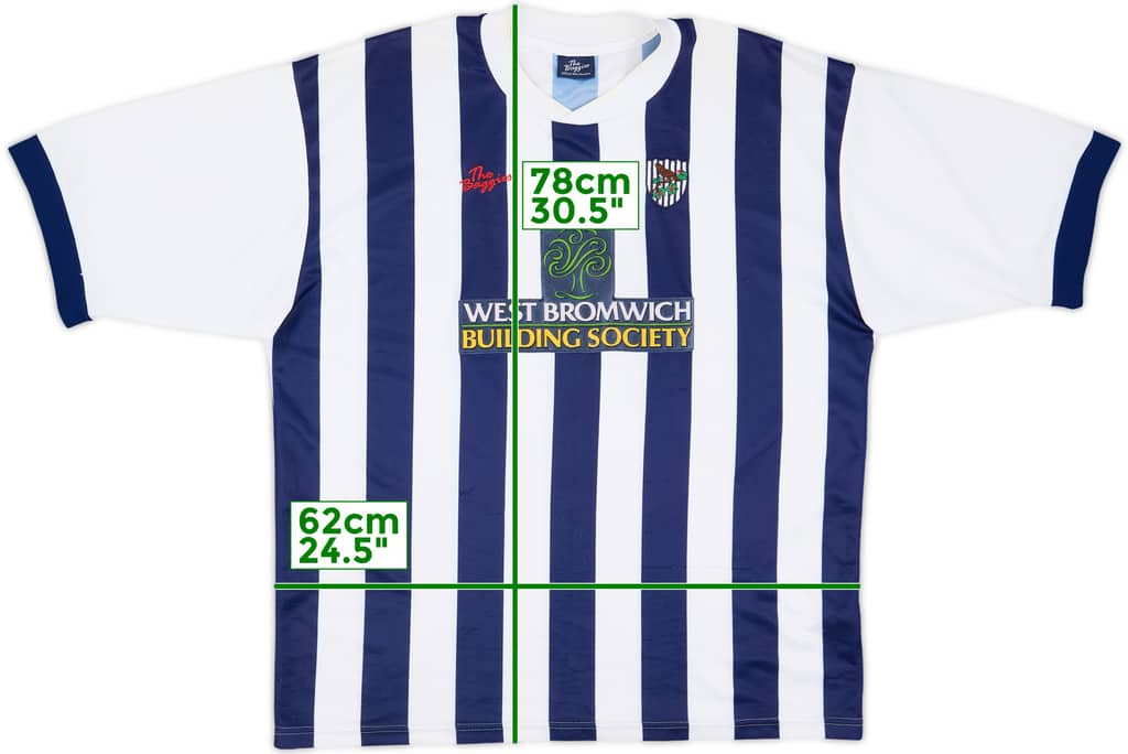 2002-03 West Brom Home Shirt - 7/10 - (3XL)