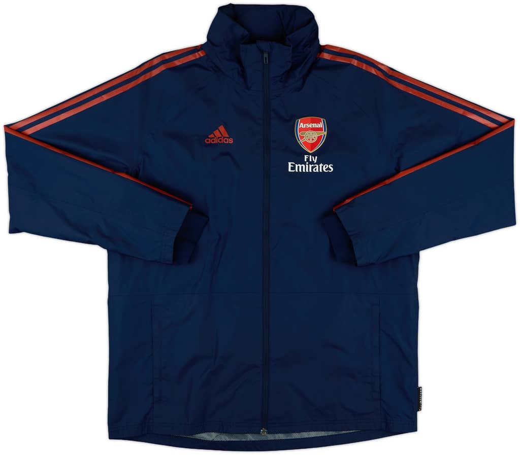 2019-20 Arsenal adidas Hooded Rain Jacket - 10/10 - (L)