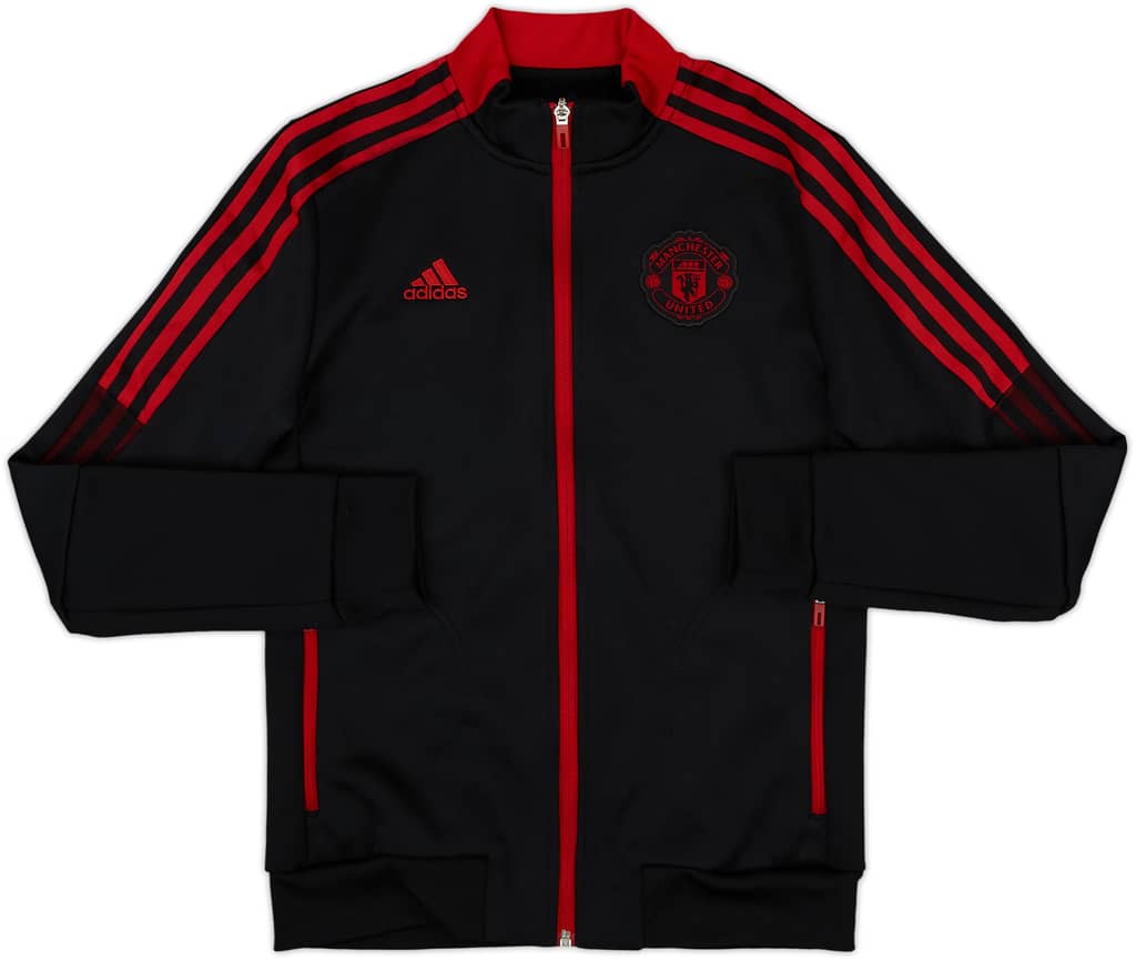 2021-22 Manchester United adidas Track Jacket - 8/10 - (XS)