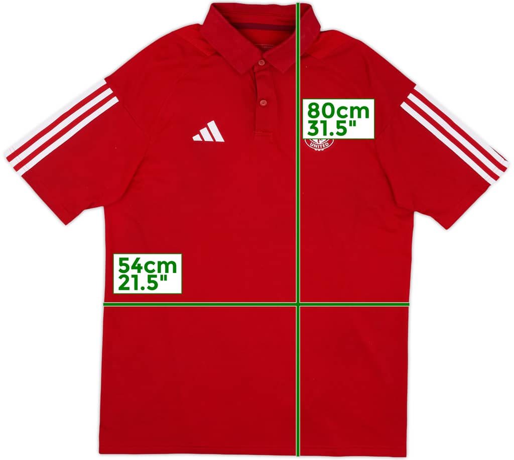 2024-25 Manchester United adidas Polo Shirt - 8/10 - (M)