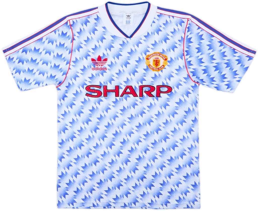 1990-92 Manchester United Away Shirt - 10/10 - (S)