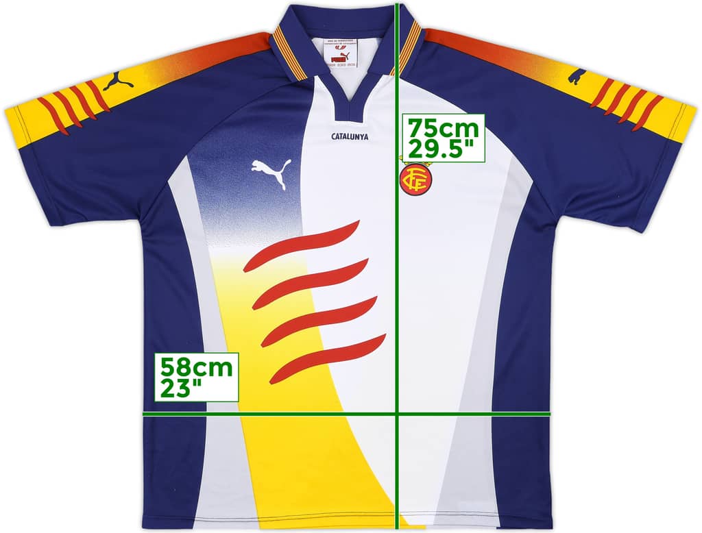 2002 Catalunya Home Shirt - 8/10 - (XL)