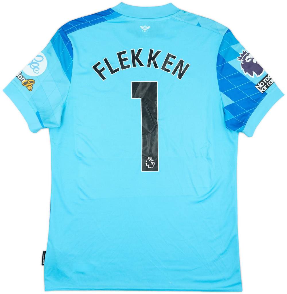 2024-25 Brentford Match Issue GK Shirt Flekken #1