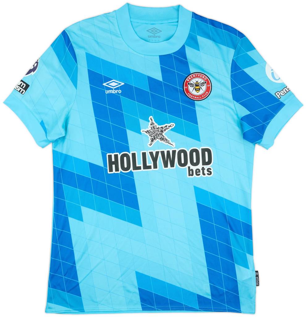 2024-25 Brentford Match Issue GK Shirt Flekken #1