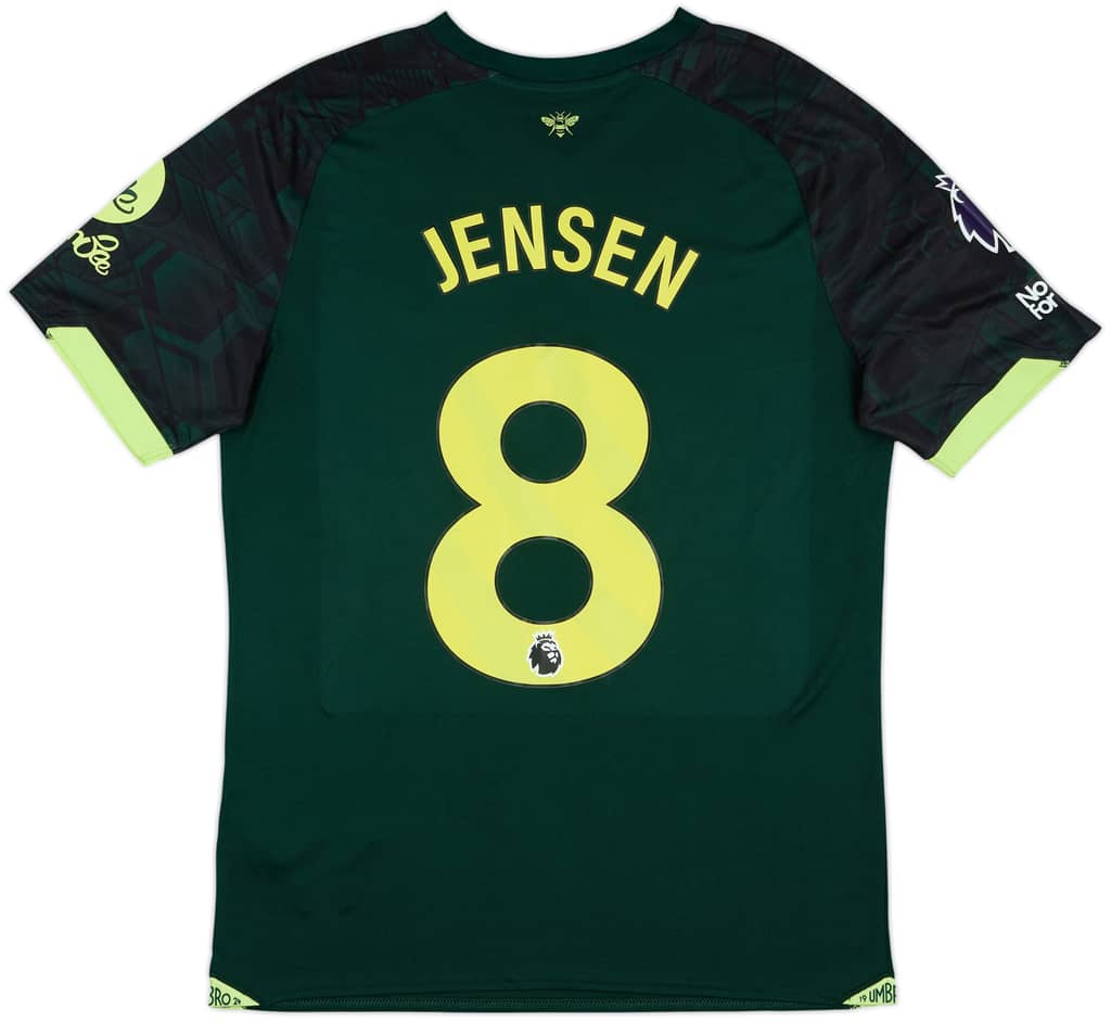 2024-25 Brentford Match Issue Third Shirt Jensen #8