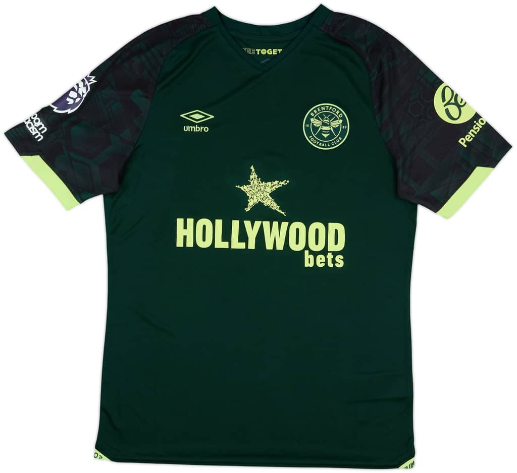 2024-25 Brentford Match Issue Third Shirt Jensen #8