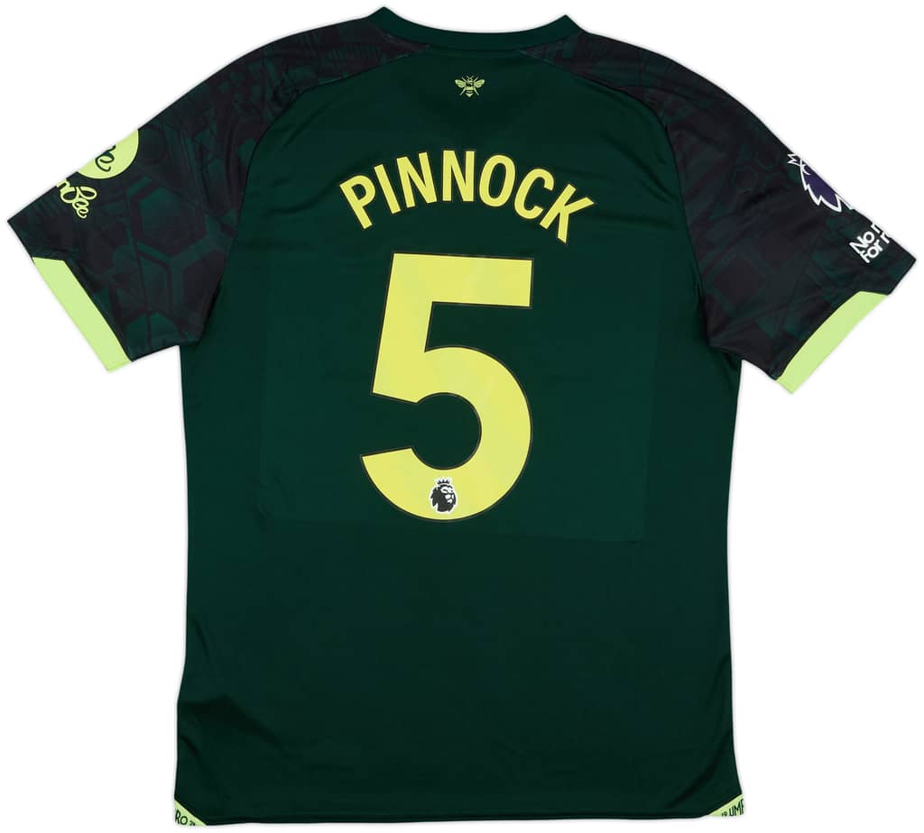 2024-25 Brentford Match Issue Third Shirt Pinnock #5