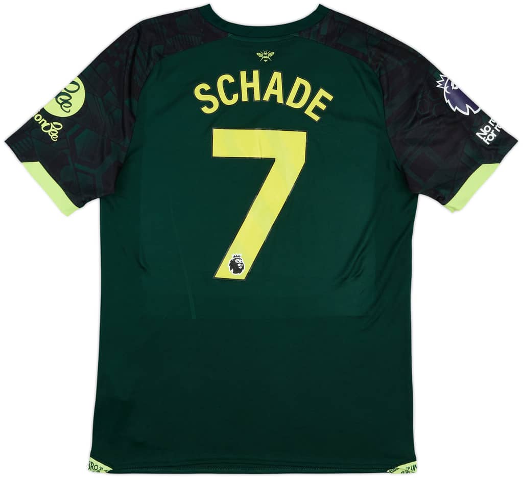 2024-25 Brentford Match Issue Third Shirt Schade #7