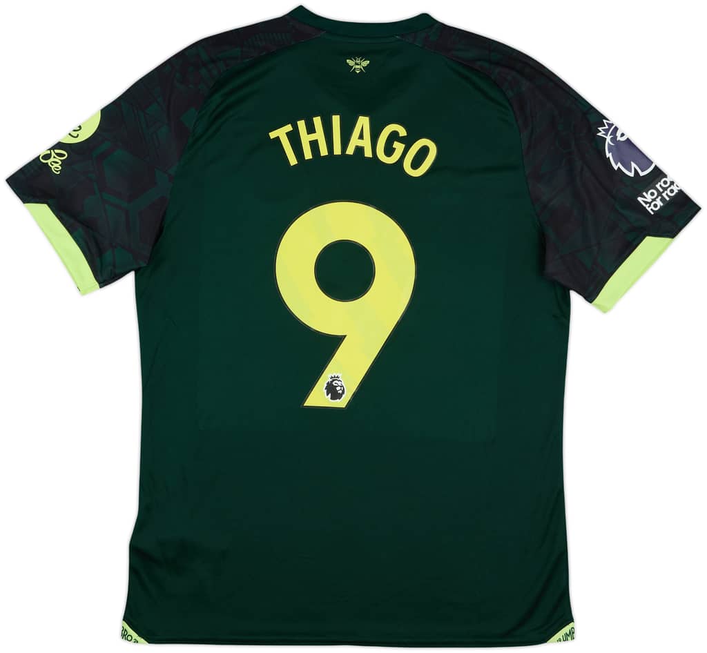 2024-25 Brentford Match Issue Third Shirt Thiago #9