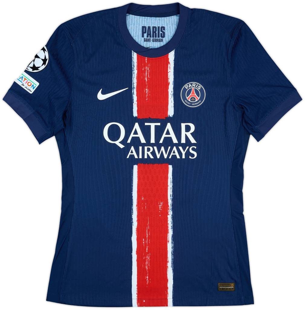 2024-25 Paris Saint-Germain Match Issue Champions League Home Shirt Lee Kang In #19