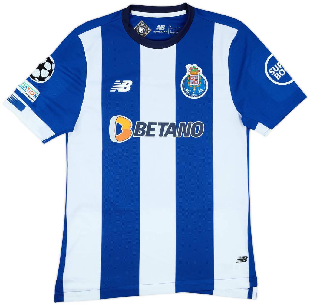2023-24 Porto Match Issue Champions League Home Shirt Ivan Jaime #17