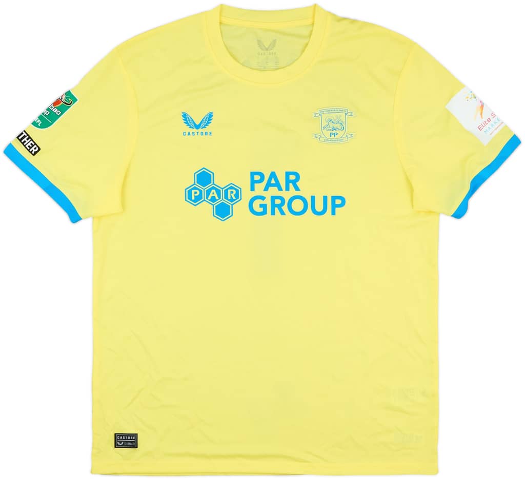 2024-25 Preston North End Match Issue Carabao Cup GK Shirt Woodman #1