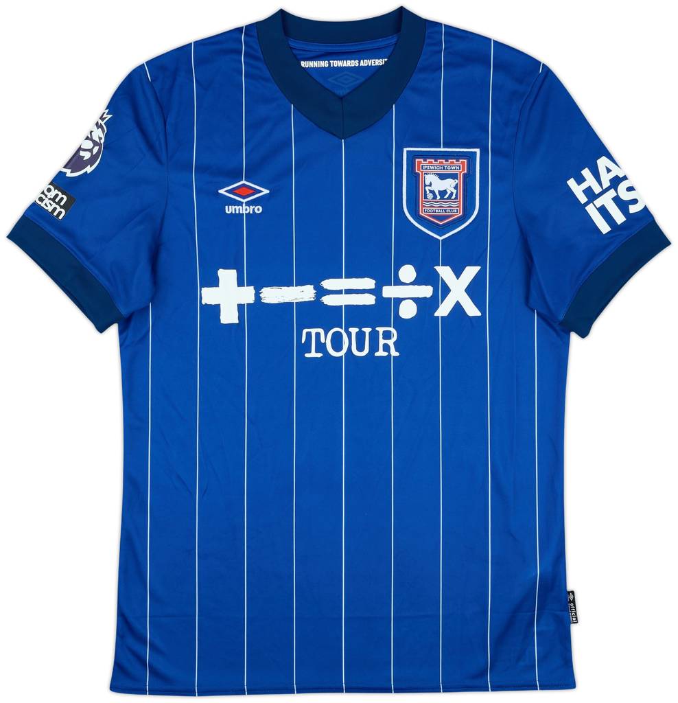 2024-25 Ipswich Match Issue Home Shirt Davis #3