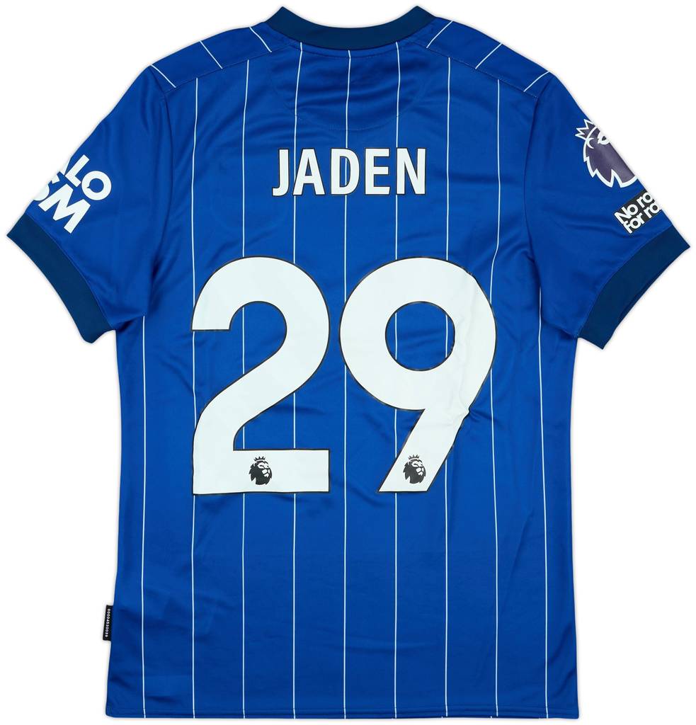 2024-25 Ipswich Match Issue Home Shirt Jaden #29