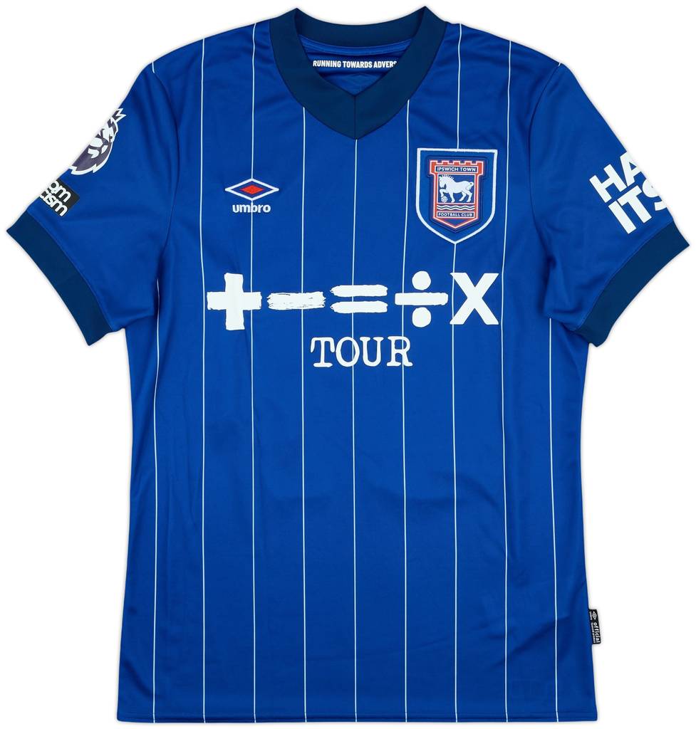 2024-25 Ipswich Match Issue Home Shirt Jaden #29