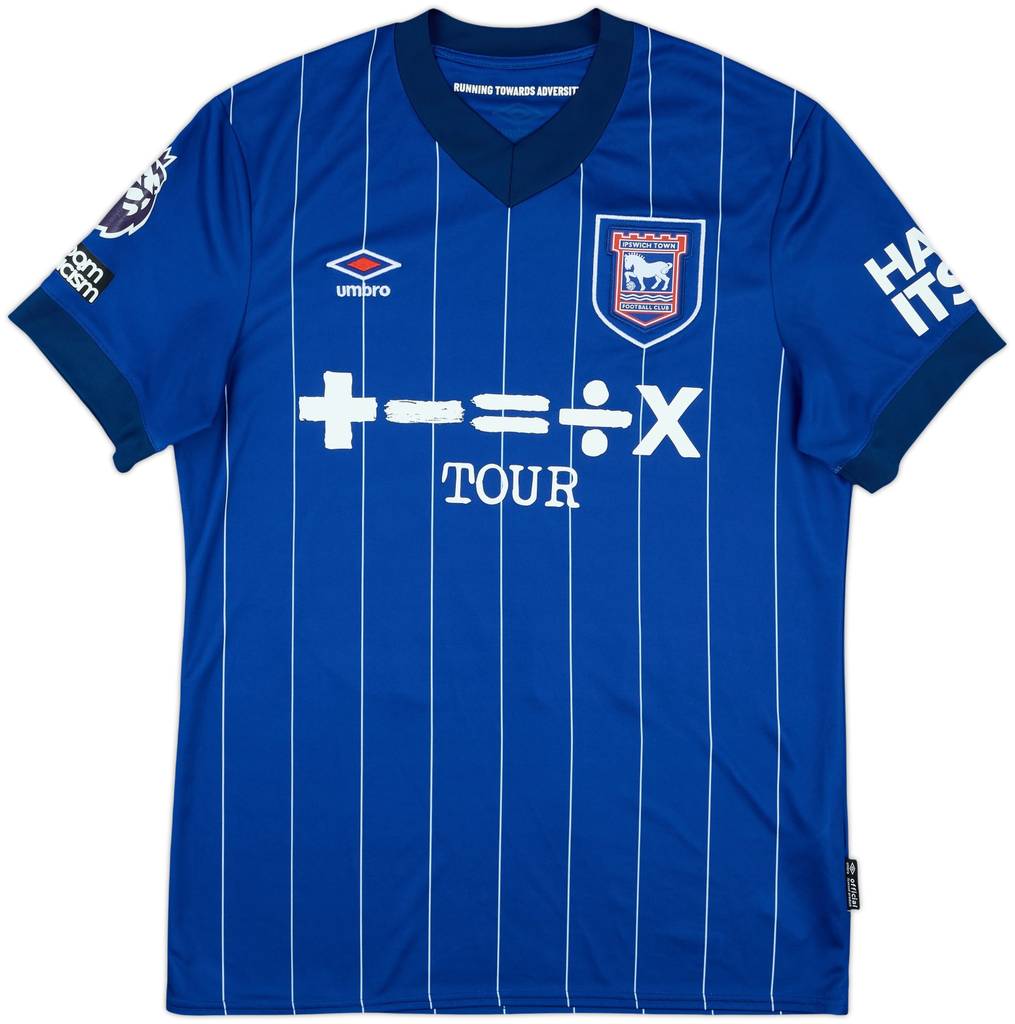 2024-25 Ipswich Match Issue Home Shirt O'Shea #26