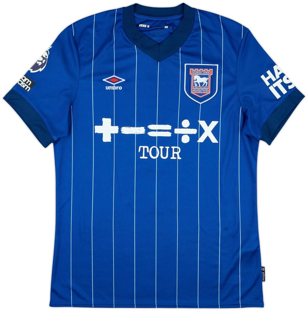 2024-25 Ipswich Match Issue Home Shirt Phillips #8