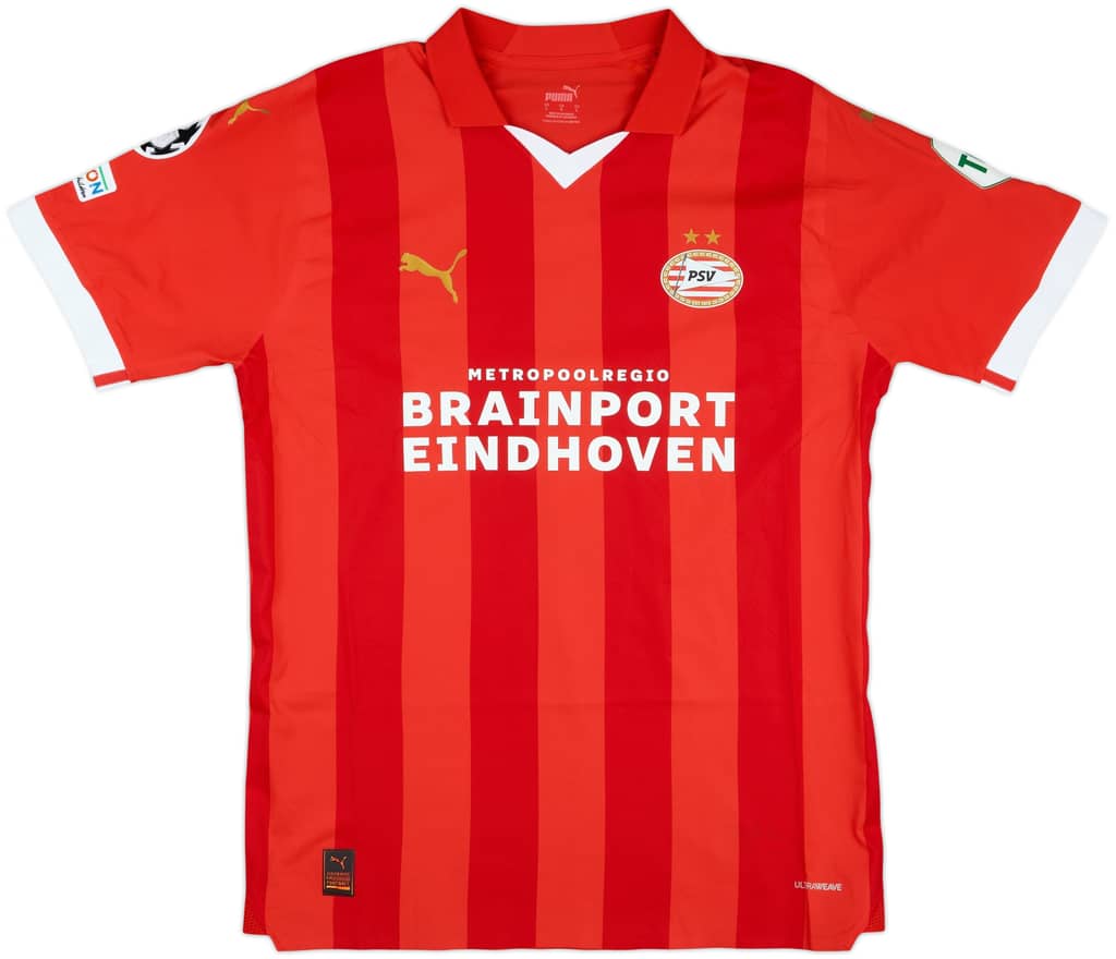 2023-24 PSV Match Issue Champions League Home Shirt Teze #3