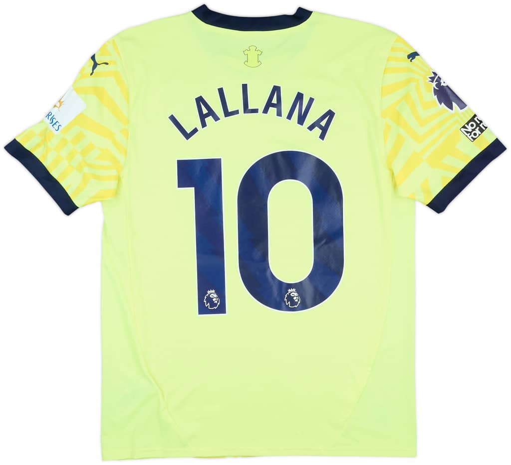 2024-25 Southampton Match Issue Away Shirt Lallana #10