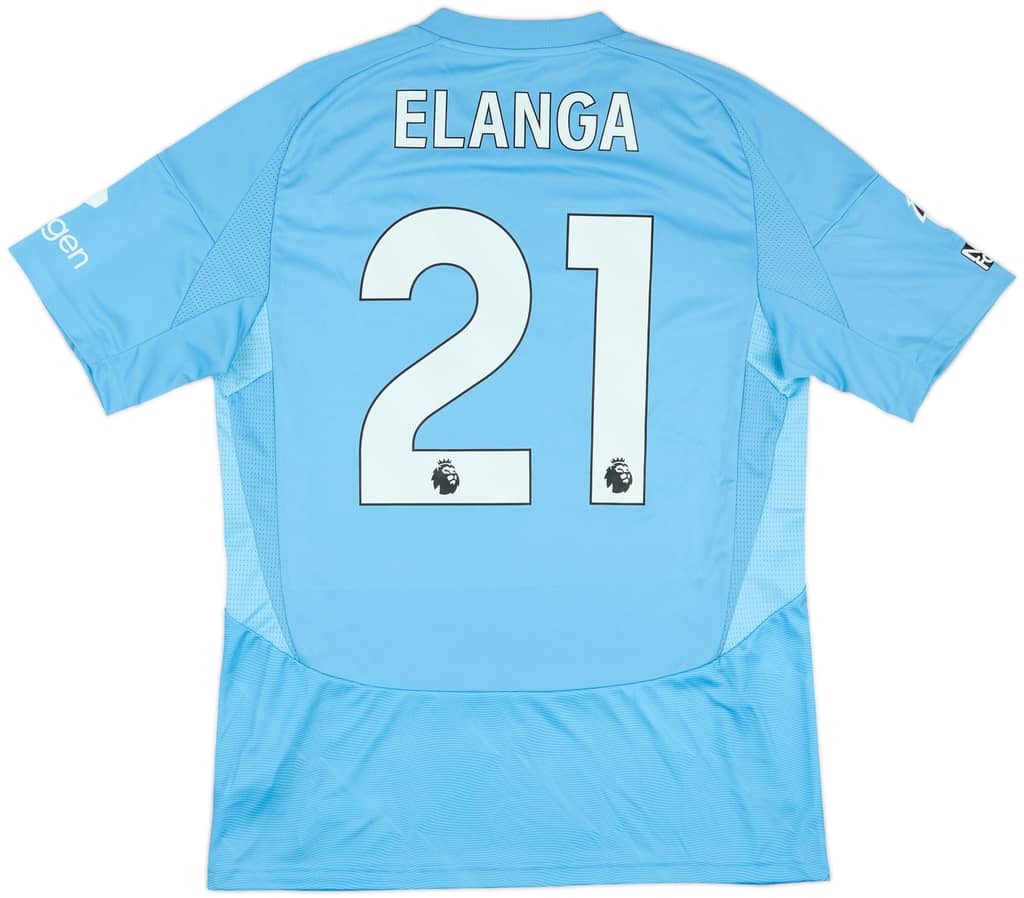 2024-25 Nottingham Forest Match Issue Third Shirt Elanga #21
