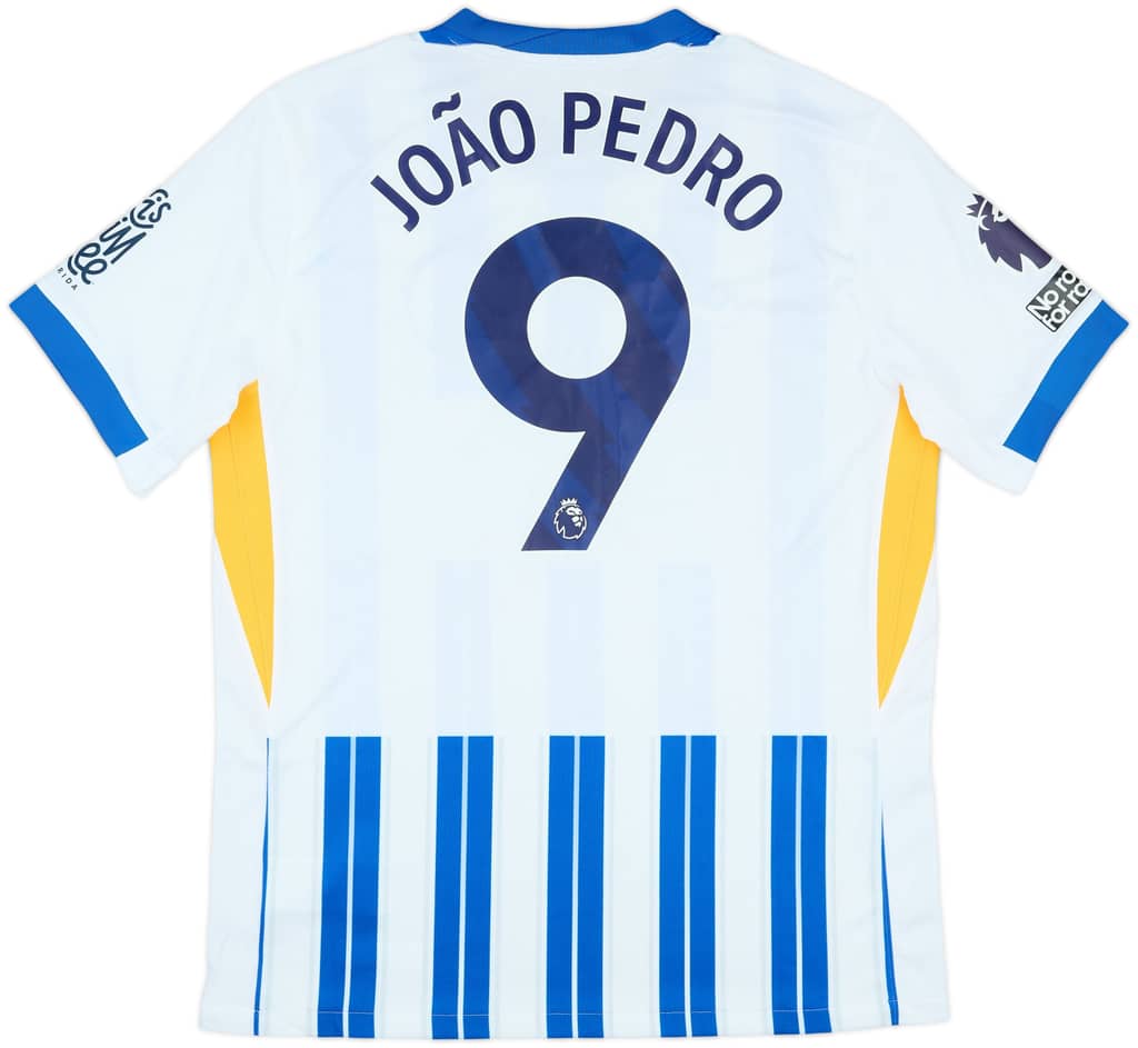2024-25 Brighton Match Issue Home Shirt Joao Pedro #9