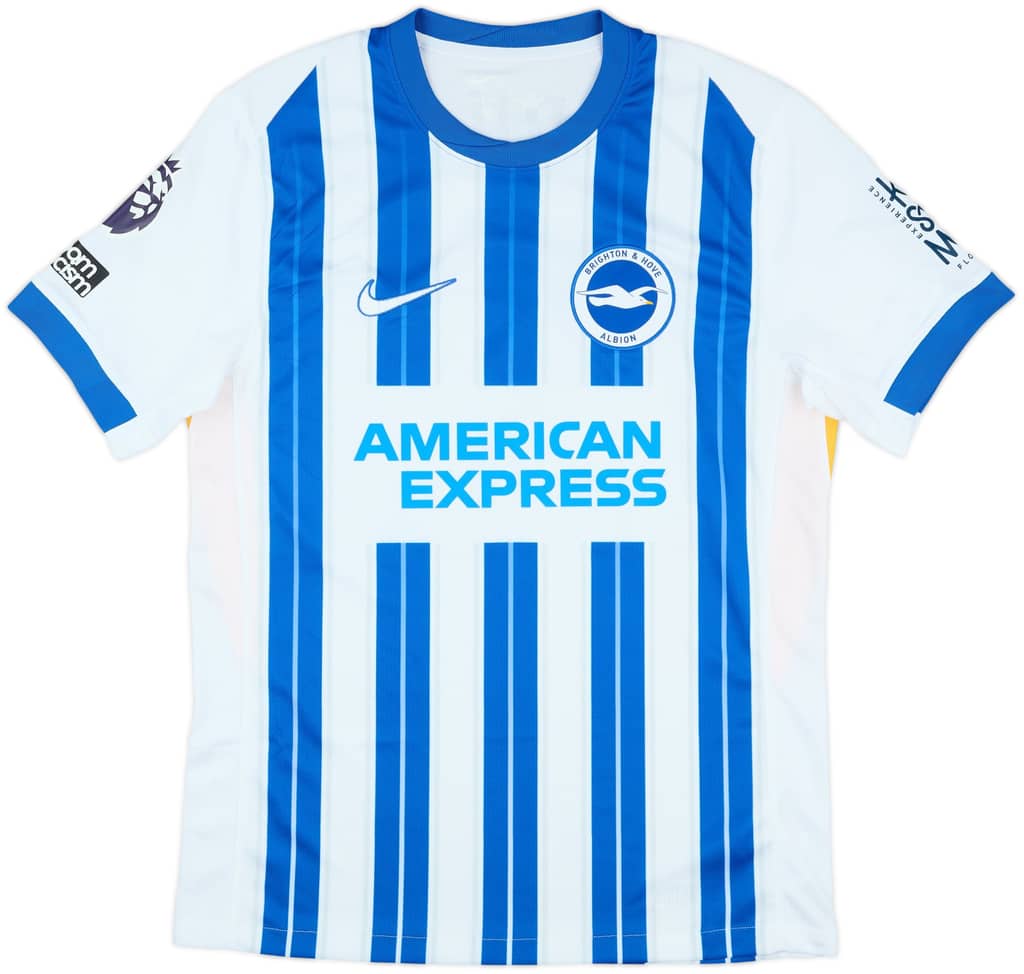2024-25 Brighton Match Issue Home Shirt O'Riley #33