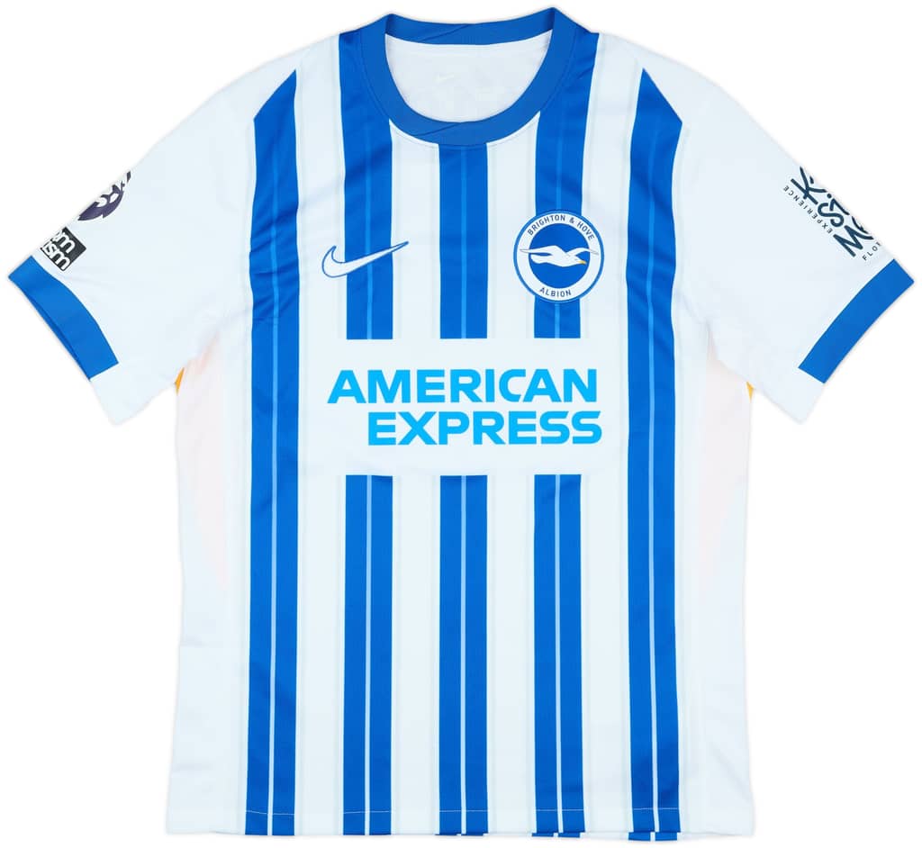 2024-25 Brighton Match Issue Home Shirt Gruda #8