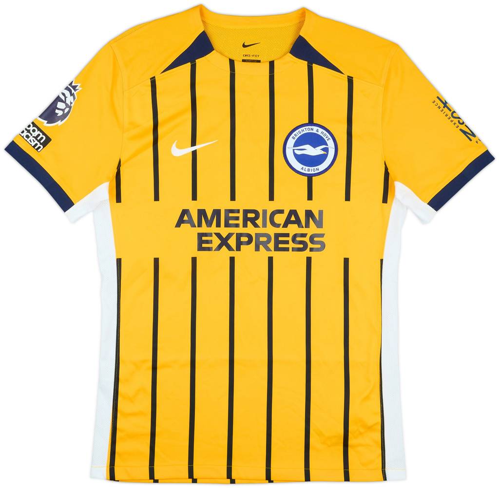 2024-25 Brighton Match Issue Away Shirt Mitoma #22