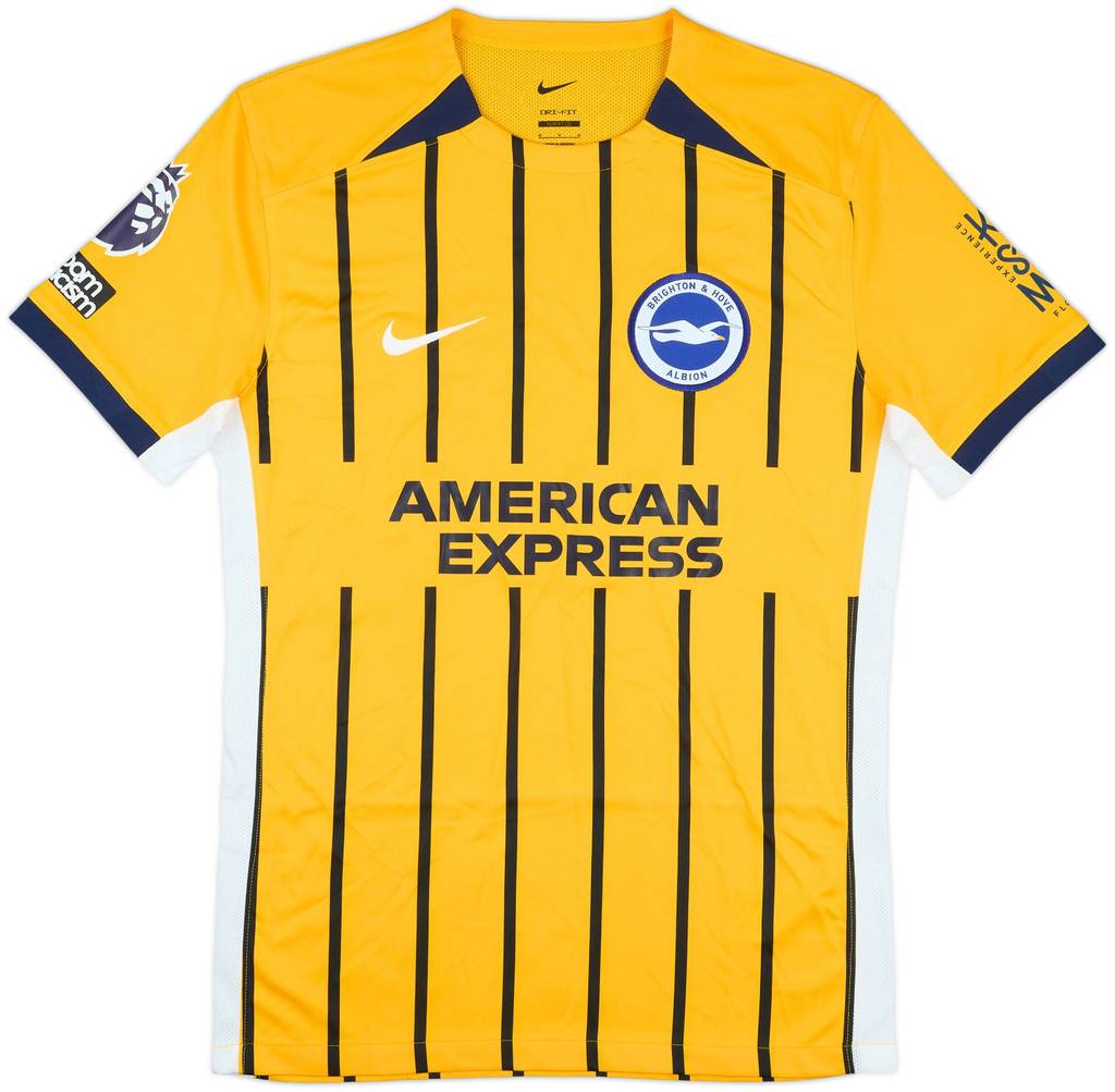2024-25 Brighton Match Issue Away Shirt Lamptey #2