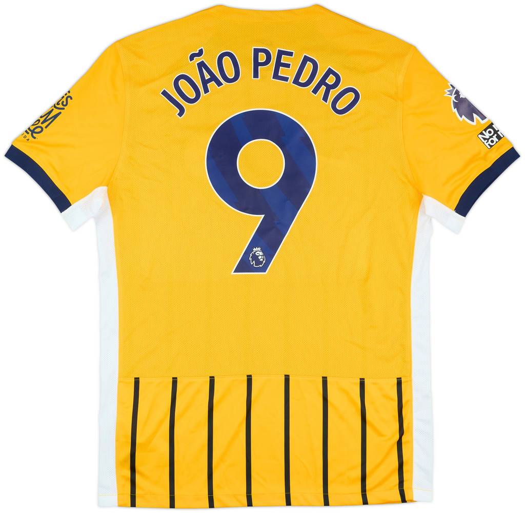 2024-25 Brighton Match Issue Away Shirt Joao Pedro #9